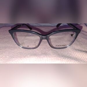 Calvin Klein Charcoal Eyeglasses